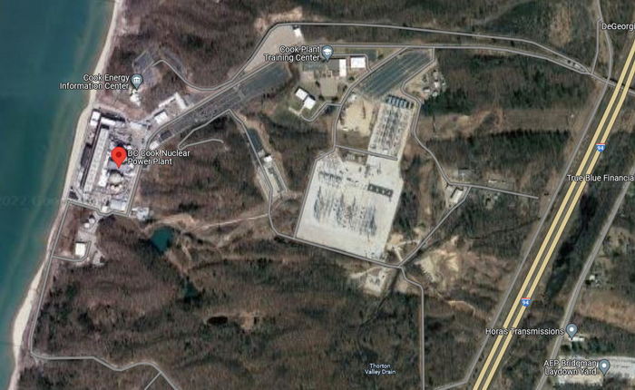 Donald C. Cook Nuclear Plant - 2022 Aerial